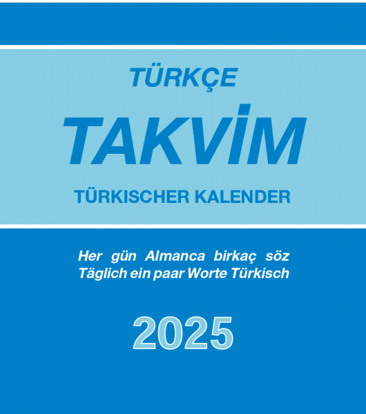 Tagesabreißkalender 2025 Türkisch