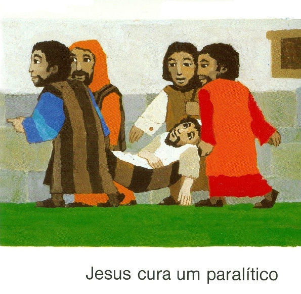 Kees de Kort, Jesus und der Gelähmte, Kinderheft Portugiesisch