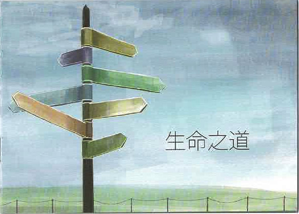 Der Weg zum Leben, Chinesisch-Kurzschrift, evangelistisches Heft