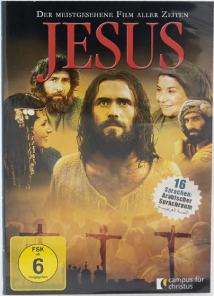 DVD Jesus-Film in 16 Sprachen, AUF RECHNUNG