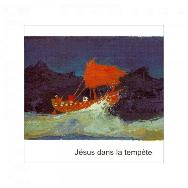 Kees de Kort, Jesus und der Sturm, Kinderheft Französisch