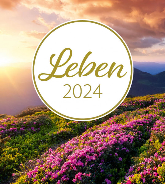 Leben 2024 Deutsch - Postkartenkalender
