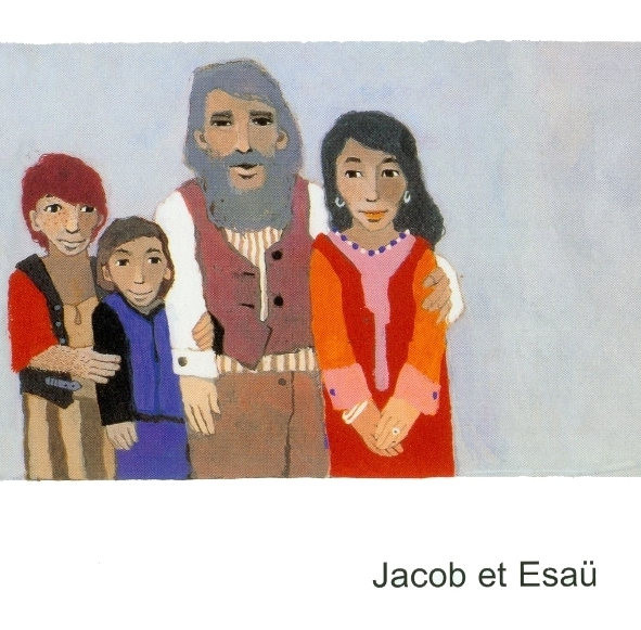 Kees de Kort, Esau und Jakob, Kinderheft Französisch
