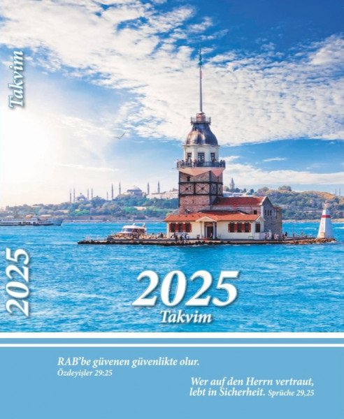 Buchkalender 2025 Türkisch