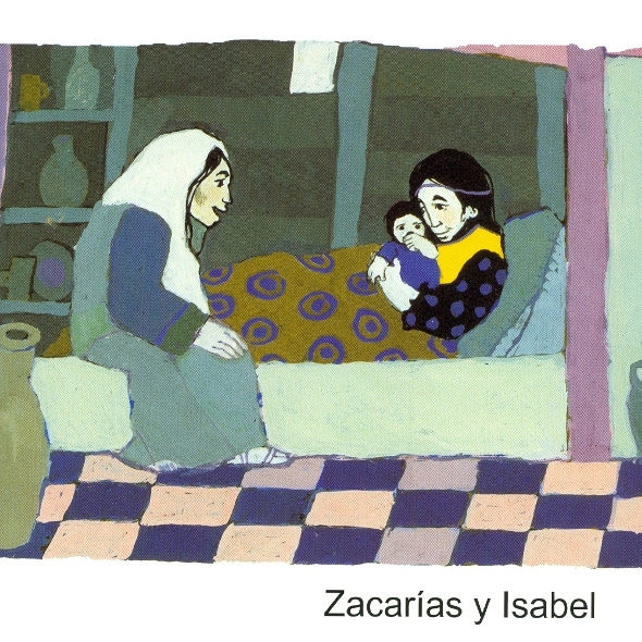 Kees de Kort, Zacharias und Elisabet, Kinderheft Spanisch