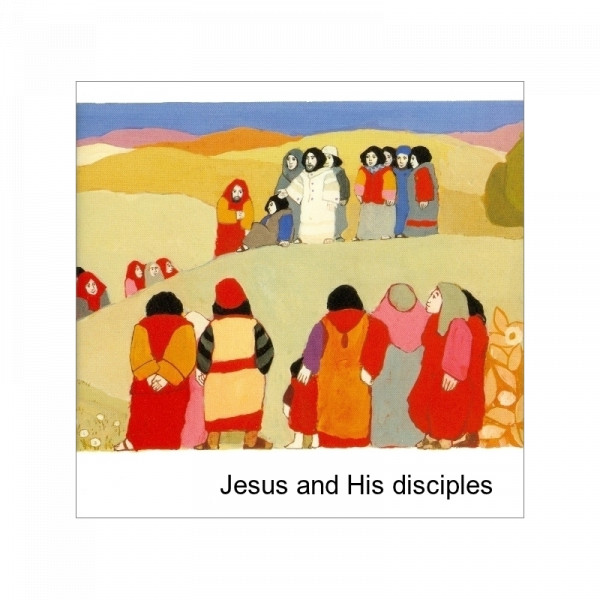 Kees de Kort, Jesus und seine Jünger, Kinderheft Englisch